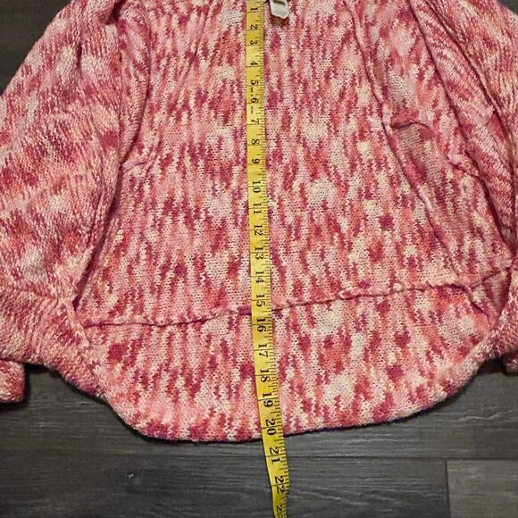 J. Jill Sweater Women's L/XL Open Front Reversible Shrug Sweater Cape - Picture 4 of 7